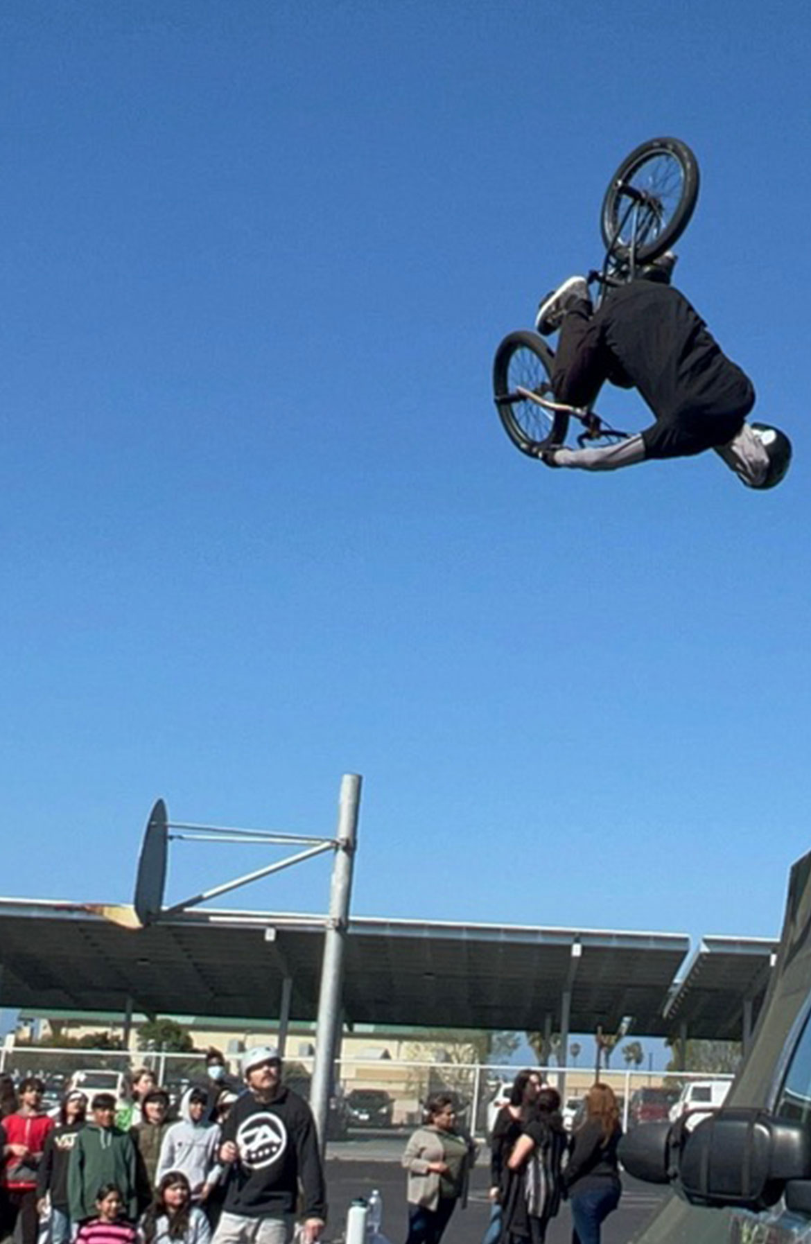 Vaping Prevention Programs School Assemblies image 5 BMX freestyle California school