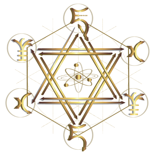 Sacred geometry portal artwork