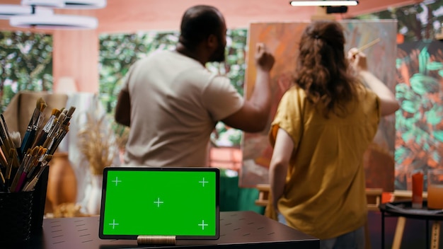 Interactive display at an event