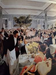 Vintage supper club scene