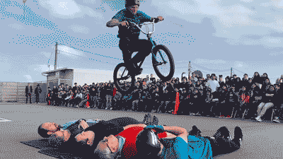 BMX School Assembly in Action